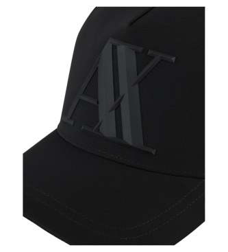 Armani Exchange Casquette de baseball noire