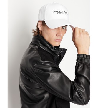 Armani Exchange Gorra blanco