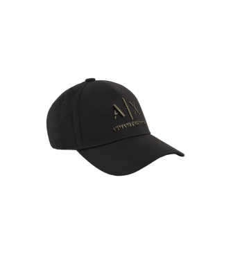 Armani Exchange Casquette de baseball noire