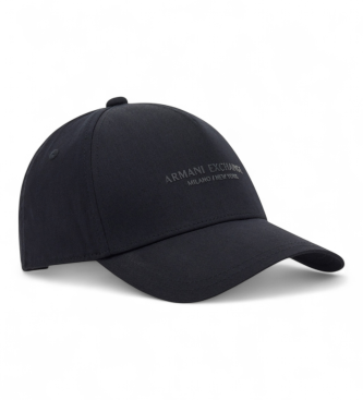 A|X Armani Exchange Baseball Hat black