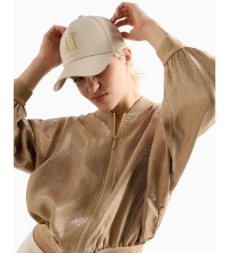 Armani Exchange Basic Cap beige