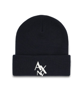 Armani Exchange Gorro azul-marinho NYC