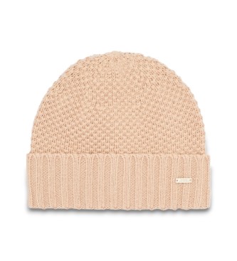 A|X Armani Exchange Beanie Hat beige