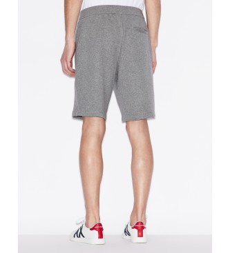 Armani Exchange Short de rizo francs gris