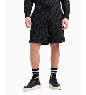 A|X Armani Exchange Allover bermudashorts sort