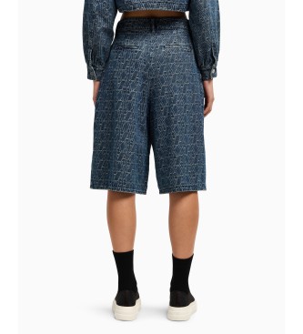 Armani Exchange Bermudashorts Lux blau