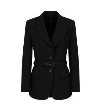 Armani Exchange Blazer nero singolo