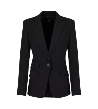 Armani Exchange Semikonstrueret blazer sort