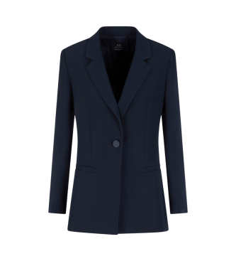 Armani Exchange Blazer semiestructuado marino