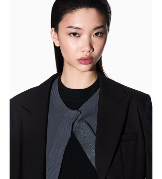 A|X Armani Exchange Americana Bor�n negro