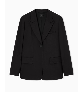 A|X Armani Exchange Americana Bor�n negro