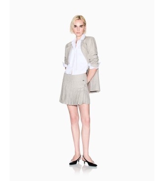 Armani Exchange Mehka bež jopica