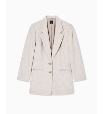 Armani Exchange Mehka bež jopica
