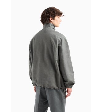 Armani Exchange Jacket Zipper grey