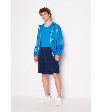 Armani Exchange Windbreaker jacket blue