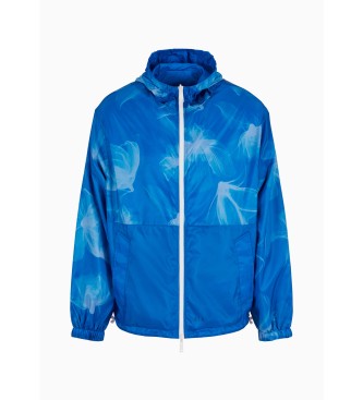 Armani Exchange Windbreaker Jacke blau