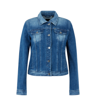 Armani Exchange Blaue Jeansjacke