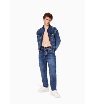 Armani Exchange Blouson bombardier bleu