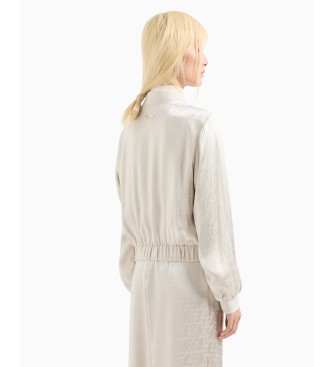 Armani Exchange Giubbotto Blouson bianco