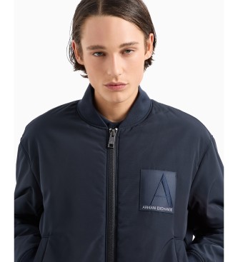 Armani Exchange GIACCA BLOUSON blu scuro