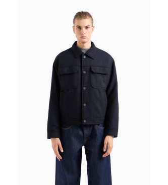 Armani Exchange BLOUSON JACKET navy