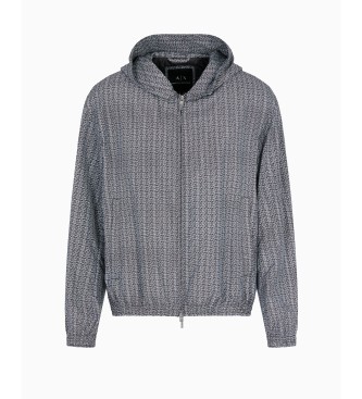 Armani Exchange Casaco leve cinzento