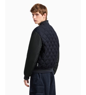 Armani Exchange Casaco bomber azul-marinho
