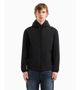 Armani Exchange Chaqueta cortavientos negro