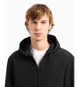 Armani Exchange Chaqueta cortavientos negro