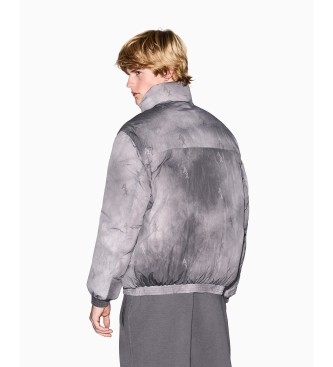Armani Exchange Jakna s snemljivimi rokavi Blouson Temno siva