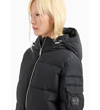 Armani Exchange Steppjacke schwarz