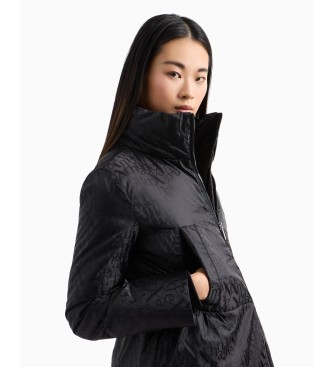 Armani Exchange Casaco Tonal preto