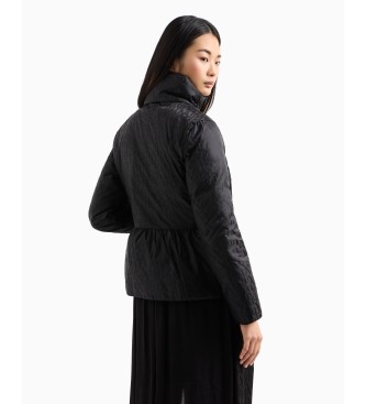 Armani Exchange Casaco Tonal preto