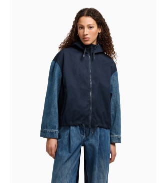 Armani Exchange Mornariška zahodnjaška jakna Trucker