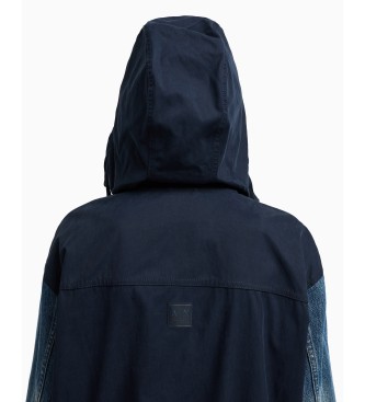 Armani Exchange Mornariška zahodnjaška jakna Trucker