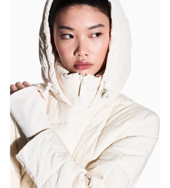 Armani Exchange Doppio strato bianco sporco