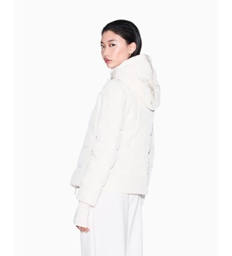 Armani Exchange Doppio strato bianco sporco