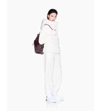 Armani Exchange Doppio strato bianco sporco