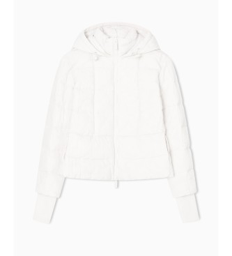 Armani Exchange Doppio strato bianco sporco