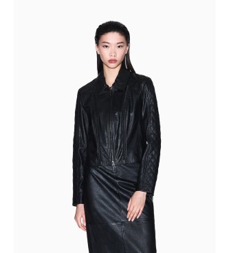 Armani Exchange Kombinirana jakna črna