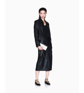 Armani Exchange Kombinirana jakna črna