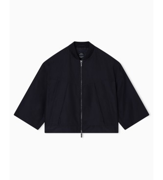 Armani Exchange Bomber jakna črna
