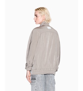 Armani Exchange Jakna Blouson sive barve