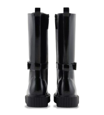 Armani Exchange Bottes  boucles noires