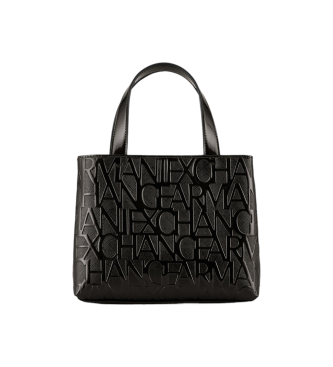 Armani Exchange Black shopping bag