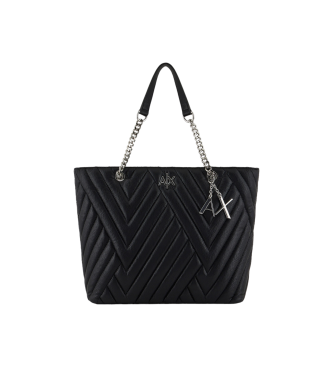 Armani Exchange Black shopping bag