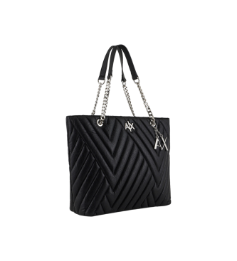 Armani Exchange Black shopping bag