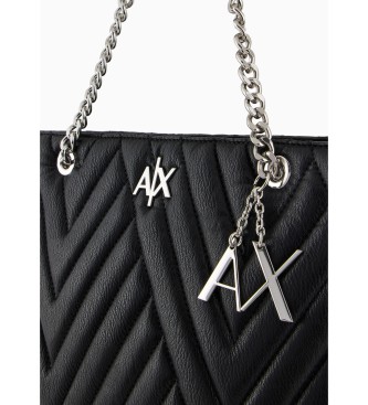 Armani Exchange Black shopping bag