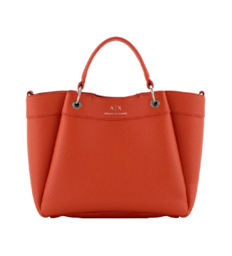 Armani Exchange Red shopping bag