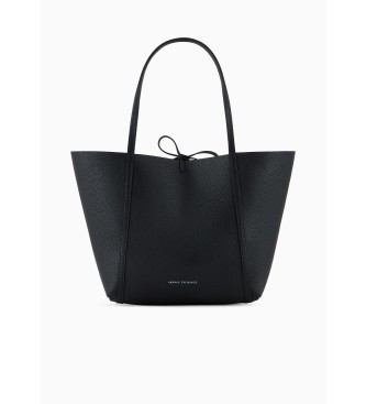 Armani Exchange Schwarze Einkaufstasche